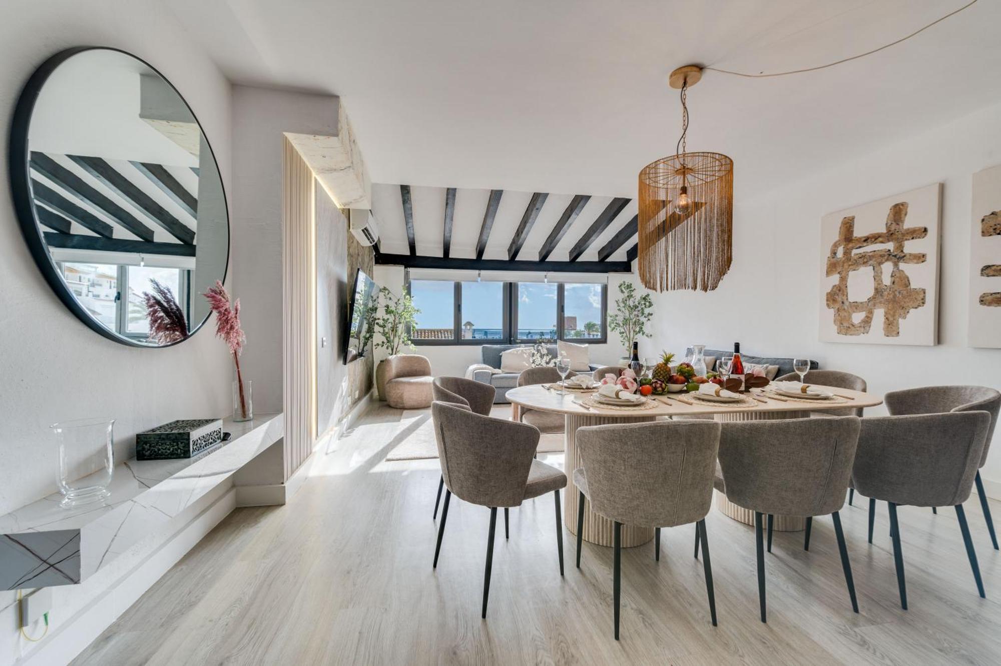 Vacation Marbella I Stylish 5Bdr Penthouse, Sea And Marina View Leilighet Eksteriør bilde