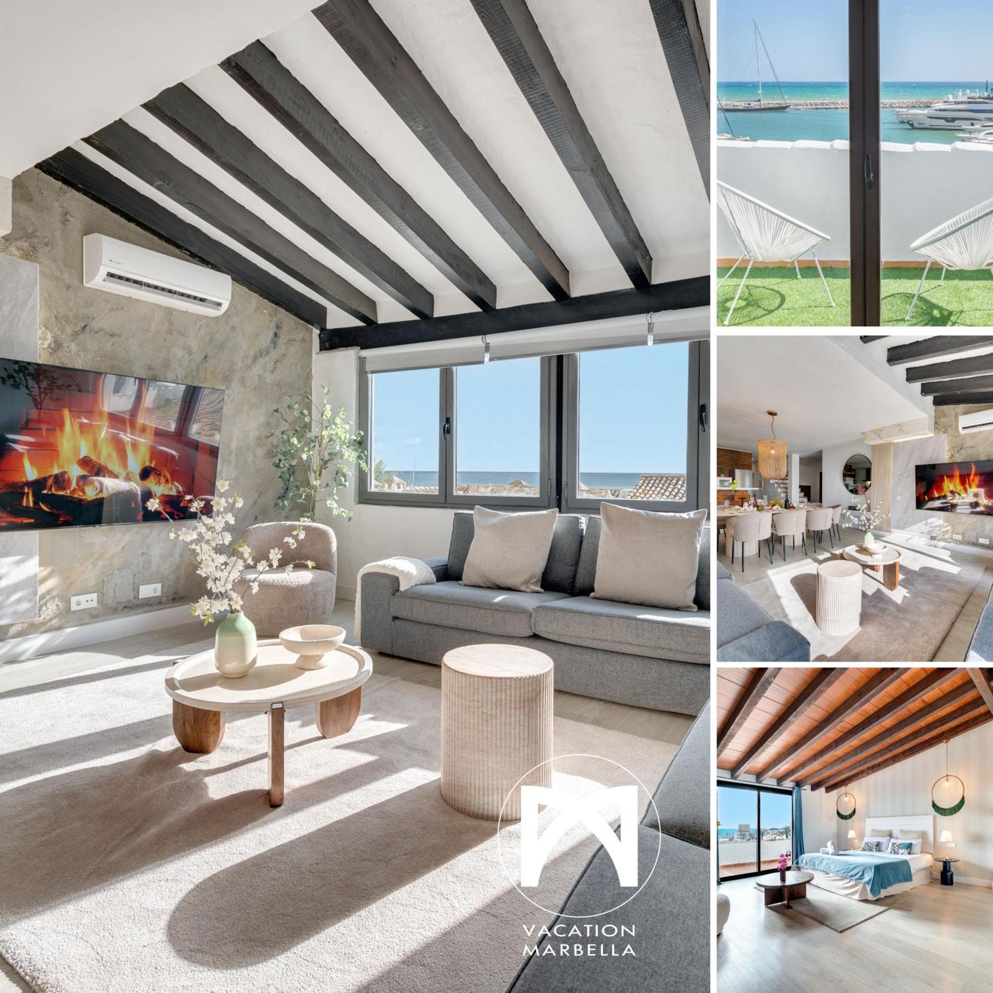 Vacation Marbella I Stylish 5Bdr Penthouse, Sea And Marina View Leilighet Eksteriør bilde